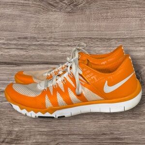 Nike Free Trainer 5.0 V6 AMP Tennessee Vols UT White Orange Size 7.5